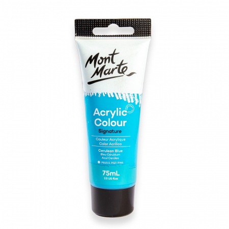 Studio Acrylic 75 ml - MSCH7517 Vopsea acrilică Mont Marte 75ml - Cerulean Blue