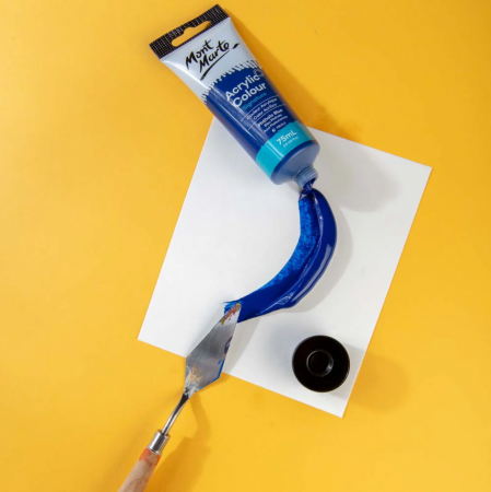 Vopsea acrilică Mont Marte 75ml - Phthalo Blue [3]