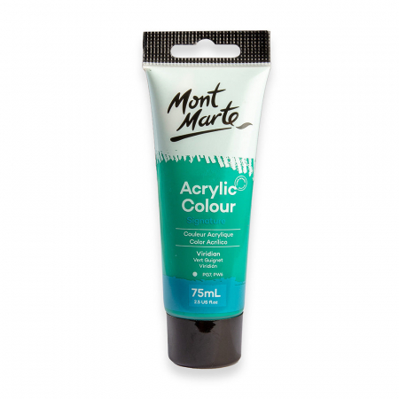 Studio Acrylic 75 ml - MSCH7525 Vopsea acrilică Mont Marte 75ml – Viridian