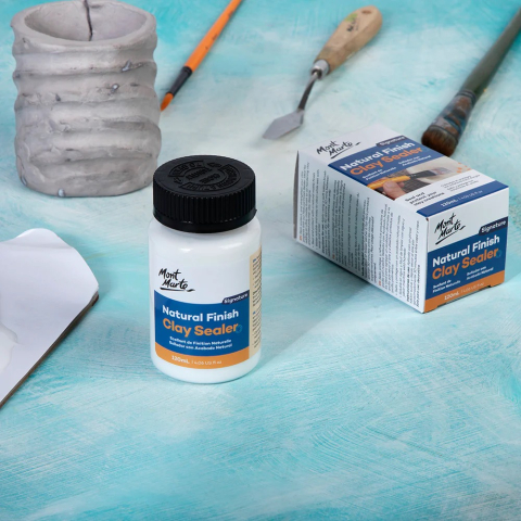 Natural Finish clay sealer Mont Marte 120ml [10]