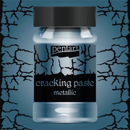 Pasta crapare Metalic 100ml Silvery Blue Pentart [1]