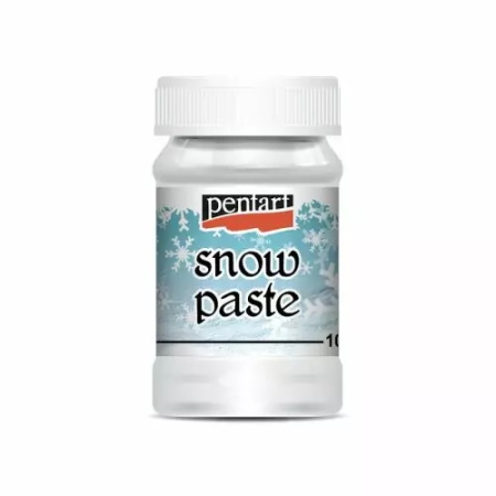 Paste și efecte decorative - Pasta de zapada 100ml  Pentart