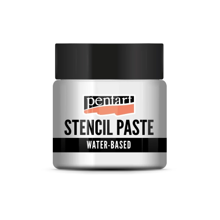 Paste și efecte decorative - Pasta sablonare 3D 50ml Pentart