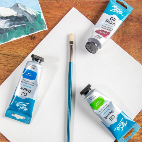 Pensula Mont Marte Chungking cu varf plat 6 [6]