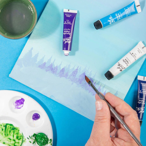 Pensula Mont Marte taklon cutit 1/8 [6]