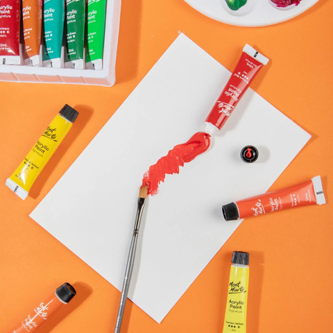 Pensula Mont Marte taklon cutit 1/8 [5]