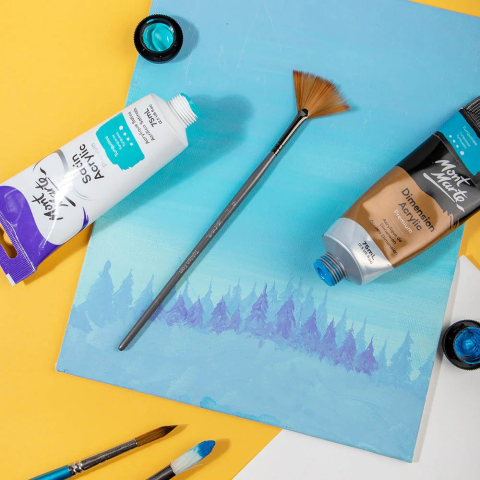 Pensula Mont Marte taklon evantai 6 [7]