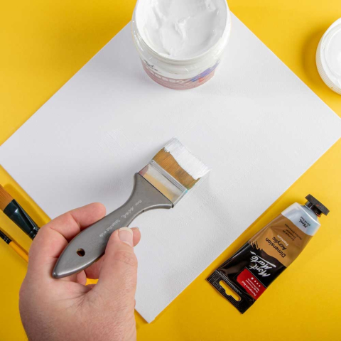 Pensula Mont Marte taklon plata lata 50mm [3]