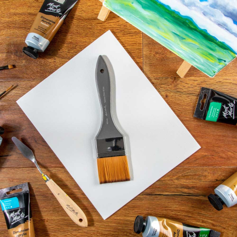 Pensula Mont Marte taklon plata lata 50mm [6]