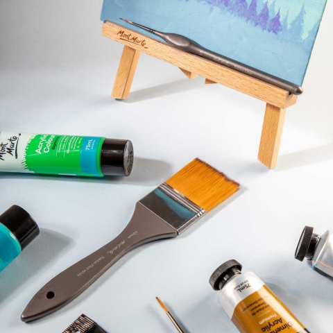 Pensula Mont Marte taklon plata lata 50mm [5]