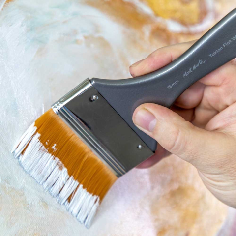 Pensula Mont Marte taklon plata lata 75mm [5]