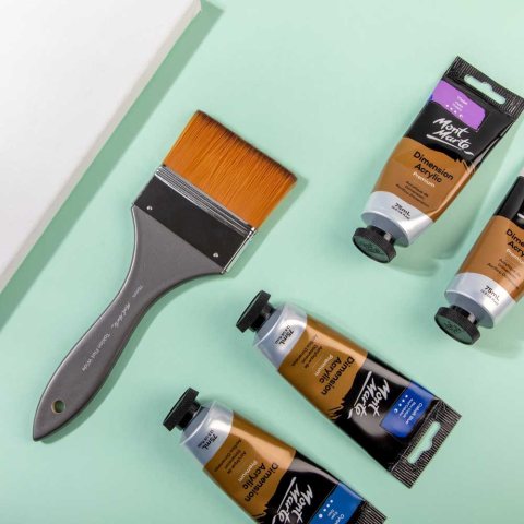 Pensula Mont Marte taklon plata lata 75mm [7]