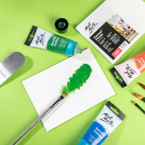 Pensula Mont Marte taklon plata par scurt 10 [4]