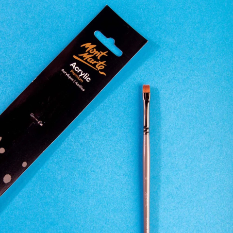 Pensula Mont Marte taklon plata par scurt 6 [1]