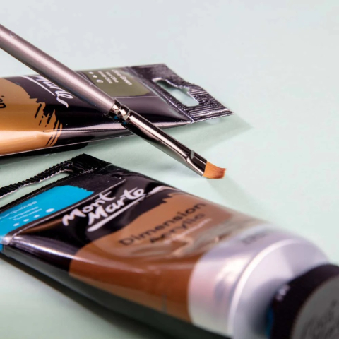 Pensula Mont Marte taklon plata par scurt 6 [3]