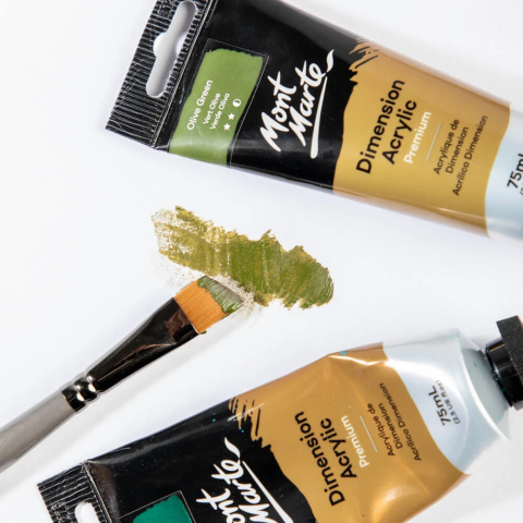 Pensula Mont Marte taklon unghi 12 [4]