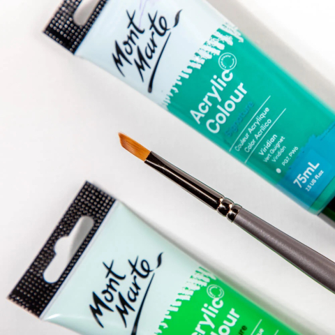 Pensula taklon rotunjita 1/8 Mont Marte [1]