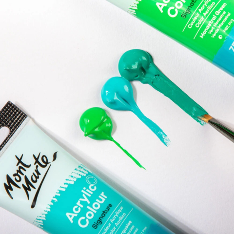 Pensula taklon rotunjita 1/8 Mont Marte [3]