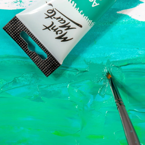 Pensula taklon rotunjita 1/8 Mont Marte [4]