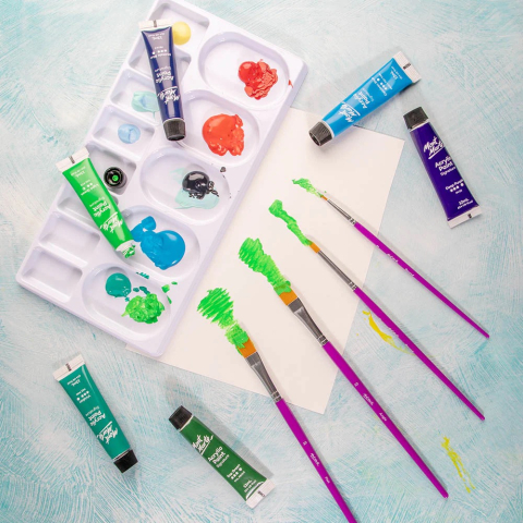 Pensule Discovery acrylic Mont Marte 4/set [5]