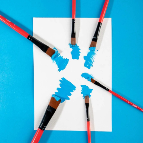 Pensule Discovery acrylic Mont Marte 6/set [5]