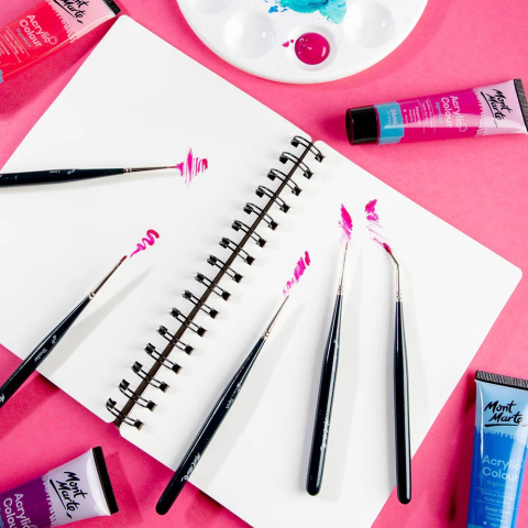 Pensule pentru detalii Mont Marte 5 buc/set [5]