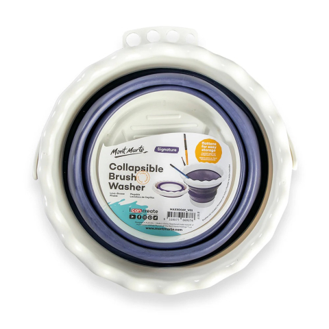 PICTURĂ - Recipient pliabil pentru spalarea pensulelor Mont Marte