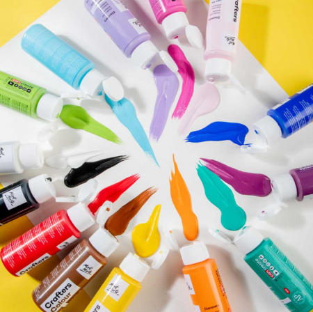 PMCA6001 Vopsea acrilică Craft Basic Mont Marte 60ml 14buc/set [2]