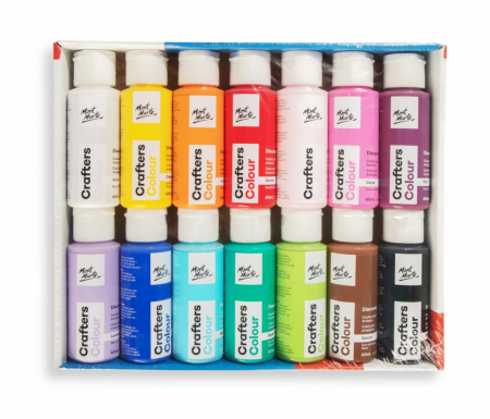 PMCA6001 Vopsea acrilică Craft Basic Mont Marte 60ml 14buc/set [0]