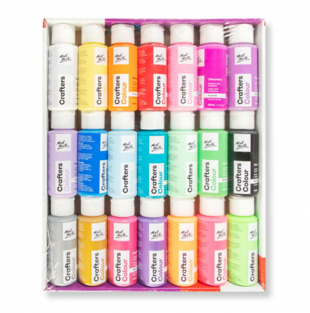 Seturi de vopsele - PMCA6003 Vopsea acrilică Mont Marte Set 21buc x 60ml