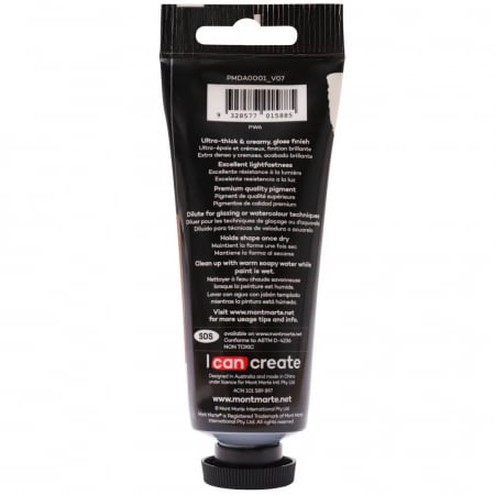 PMDA0001 Vopsea acrilică Dimension Mont Marte 75ml - Titanium White [1]