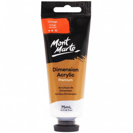 PMDA0008 Vopsea acrilică Dimension Mont Marte 75ml - Orange [0]
