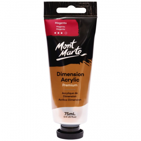 Dimension Acrylic 75ml - PMDA0013 Vopsea acrilica Dimension Mont Marte 75ml - Magenta