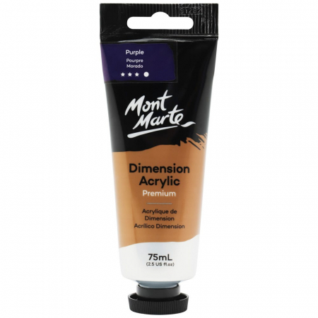 Dimension Acrylic 75ml - PMDA0016 Vopsea acrilică Dimension Mont Marte 75ml - Purple