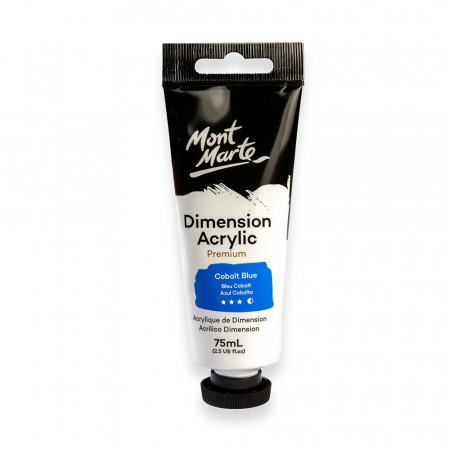Dimension Acrylic 75ml - PMDA0022 Vopsea acrilicǎ Dimension Mont Marte 75ml - Cobalt Blue