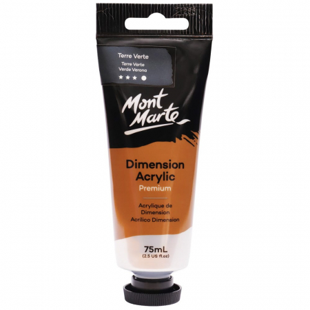 Dimension Acrylic 75ml - PMDA0028 Vopsea acrilicǎ Dimension Mont Marte 75ml - Terre Verte