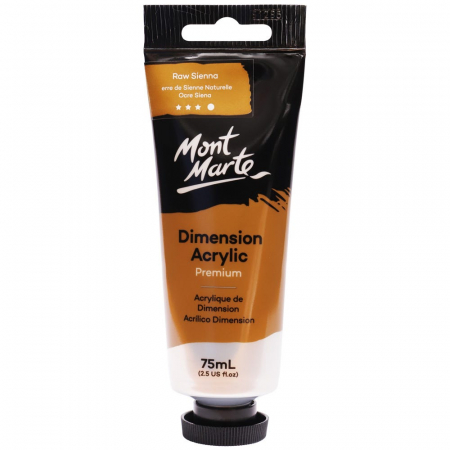 Dimension Acrylic 75ml - PMDA0032 Vopsea acrilicǎ Dimension Mont Marte 75ml - Sienna Prima
