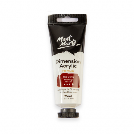 Dimension Acrylic 75ml - PMDA0035 Vopsea acrilicǎ Dimension Mont Marte 75ml - Red Ochre