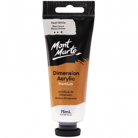 Dimension Acrylic 75ml - PMDA0044 Vopsea acrilică Mont Marte Dimension Pearl White 75ml