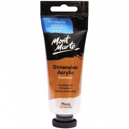 Dimension Acrylic 75ml - PMDA0048 Vopsea acrilică Mont Marte Dimension Pearl Sapphire 75ml