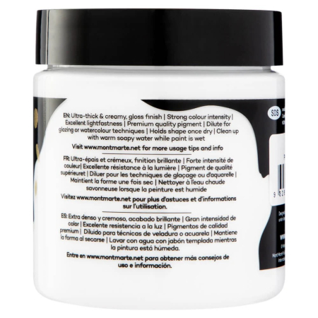 PMDA2502 Vopsea acrilicǎ Dimension Mont Marte 250ml - Zinc White [2]