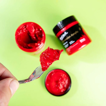 PMDA2511 Vopsea acrilică Mont Marte Dimension 250ml  - Permanent Red [9]