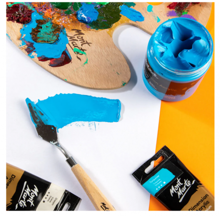 PMDA2523 Vopsea acrilică Mont Marte Dimension 250ml  - Monastral Cerulean [5]