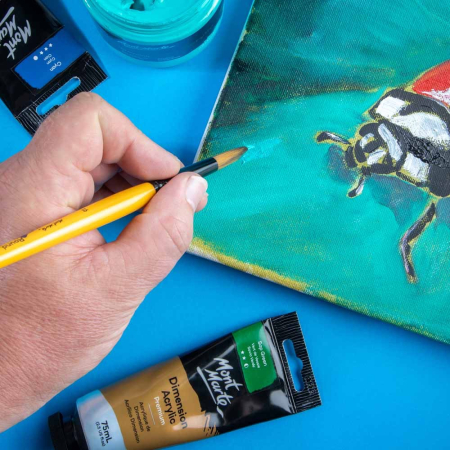 PMDA2524 Vopsea acrilicǎ Mont Marte Dimension 250 ml - Turquoise [5]