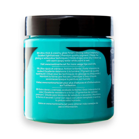 PMDA2524 Vopsea acrilicǎ Mont Marte Dimension 250 ml - Turquoise [2]