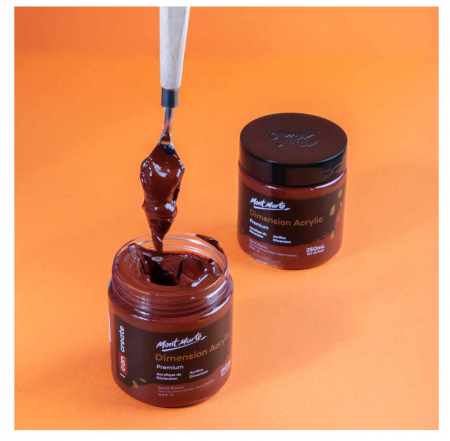 PMDA2534 Vopsea acrilică Mont Marte Dimension 250ml  - Burnt Sienna [3]