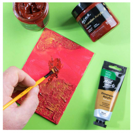 PMDA2534 Vopsea acrilică Mont Marte Dimension 250ml  - Burnt Sienna [2]