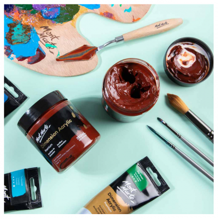 PMDA2534 Vopsea acrilică Mont Marte Dimension 250ml  - Burnt Sienna [1]