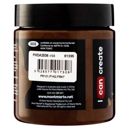 PMDA2536 Vopsea acrilicǎ Dimension Mont Marte 250ml - Burnt Umber [1]