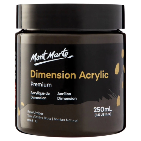 PICTURA - PMDA2537 Vopsea acrilicǎ Dimension Mont Marte 250ml  - Raw Umber
